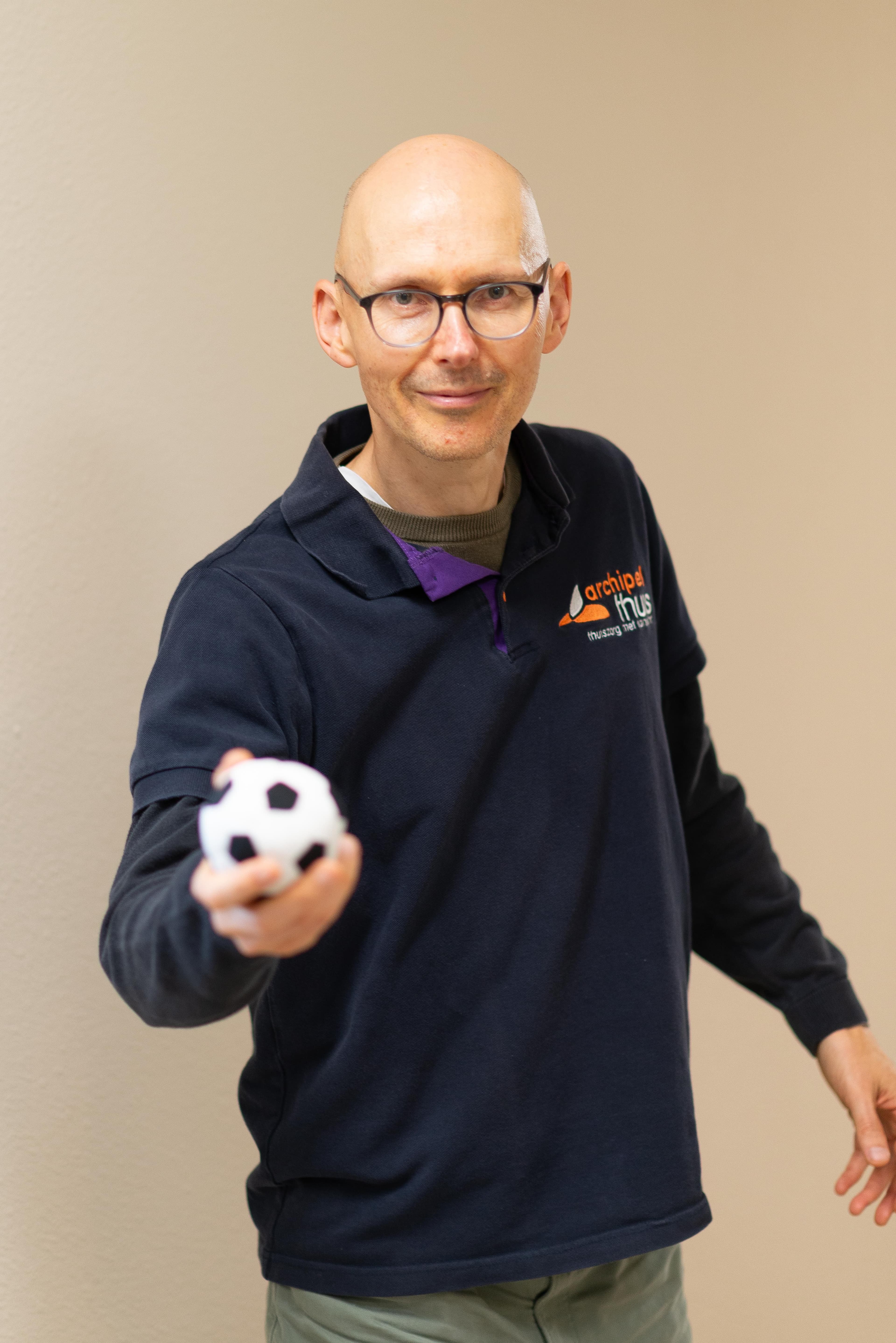 Jeroen Beweegtrainer bij Archipel Thuis