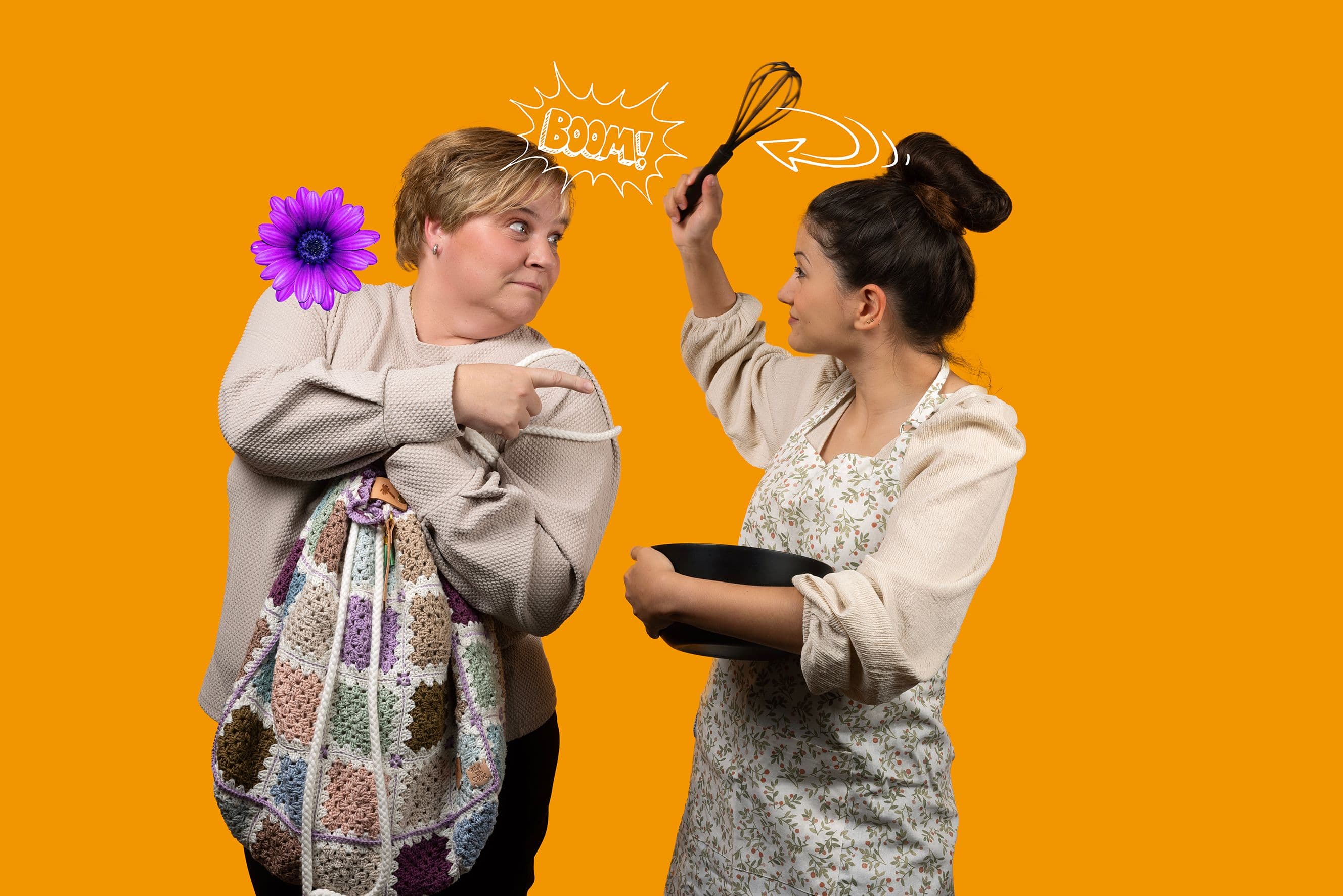 Saskia en Özlem- collega Archipel Thuis
